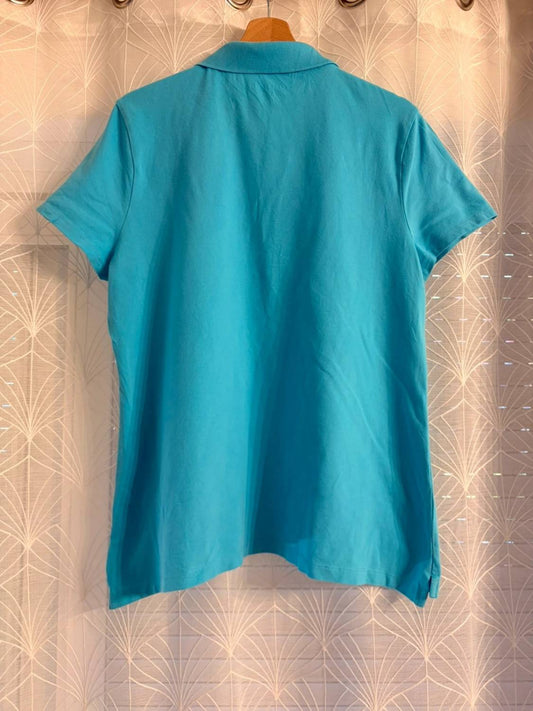 👕 Polo Tommy Hilfiger XL - Turquoise - Femme