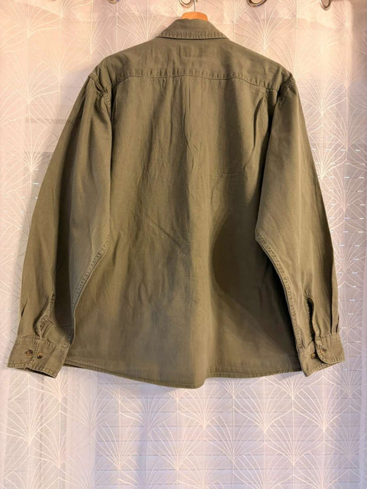 Camicia Wrangler XL in Jeans - Kaki - Uomo