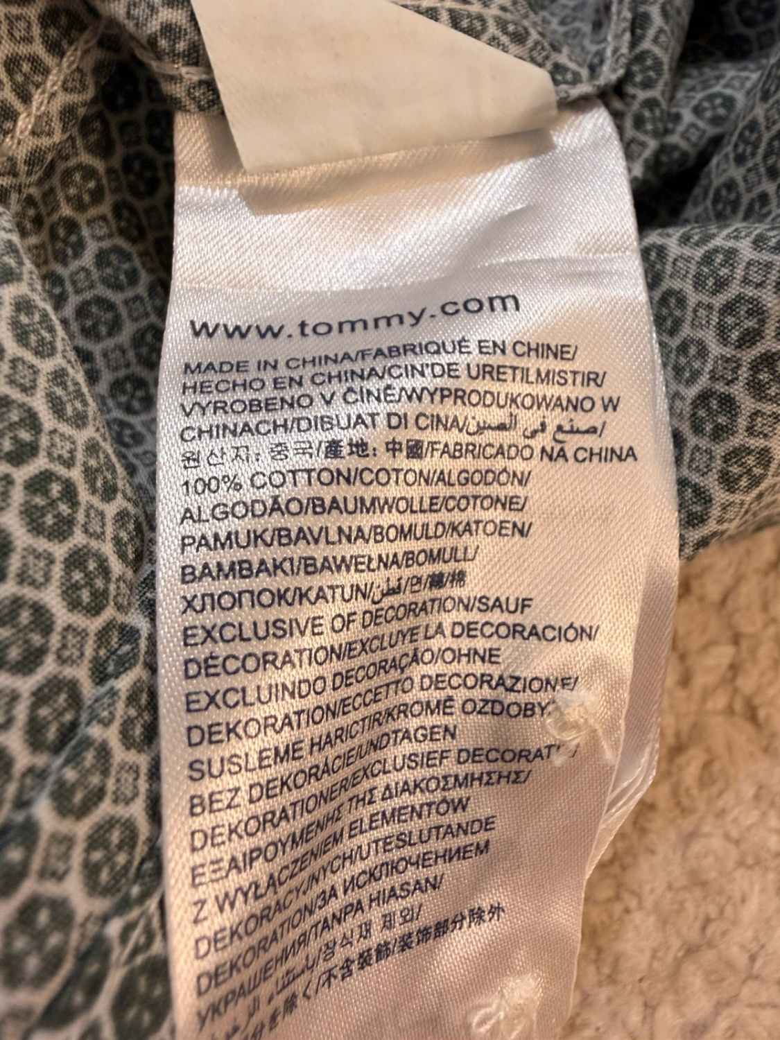 Tommy Hilfiger Shirt - Boy / Teen 16Y