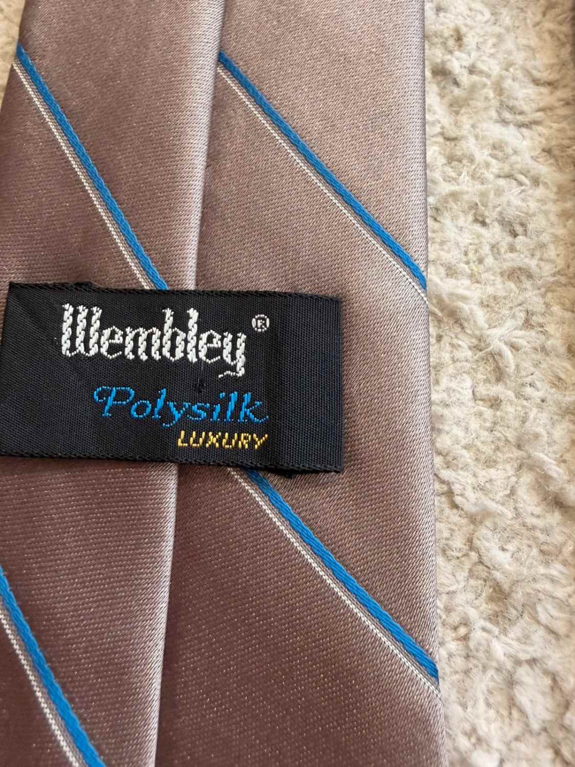 👔 Cravate Wembley - Polysilk - Rayures