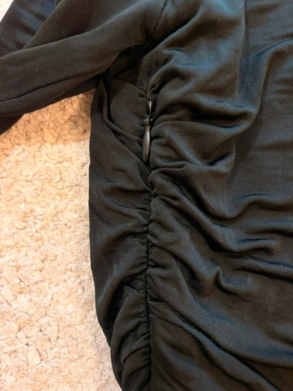 Robe Zara Noire Ajustée - Taille S