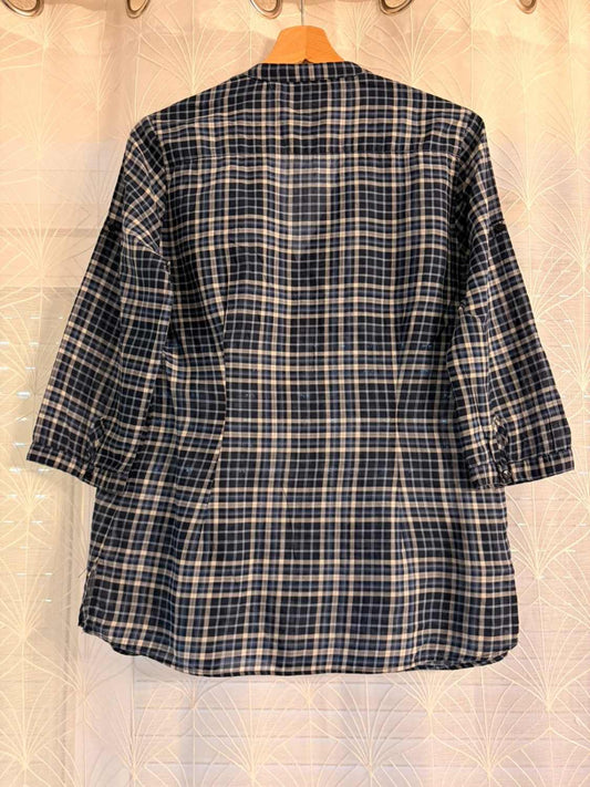 👚 Blusa Zara for Mum - Cuadros - Mujer (M)