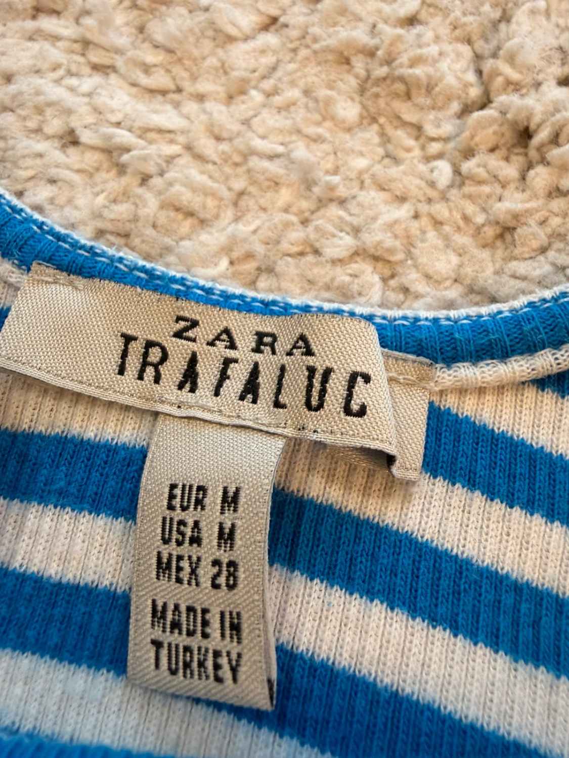 👚 Top Zara Trafaluc - Rayé - Femme (M)
