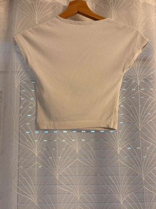 👚 Zara Top - White - Women (S)