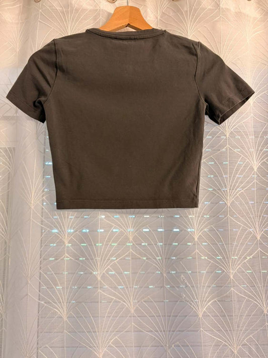👚 Top Zara - Gris Foncé - Femme (XS)