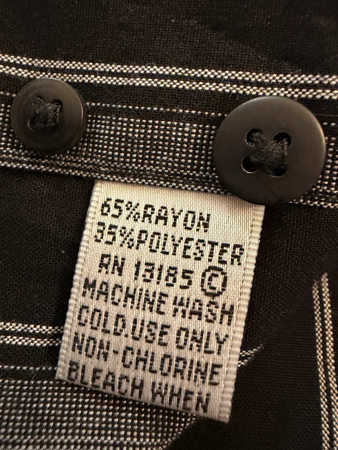 Chemise Pierre Cardin à Rayures - Noir & Gris - Homme (L)