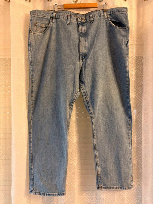 Jeans Levi's vintage bleu clair, coupe droite, seconde main, style années 90