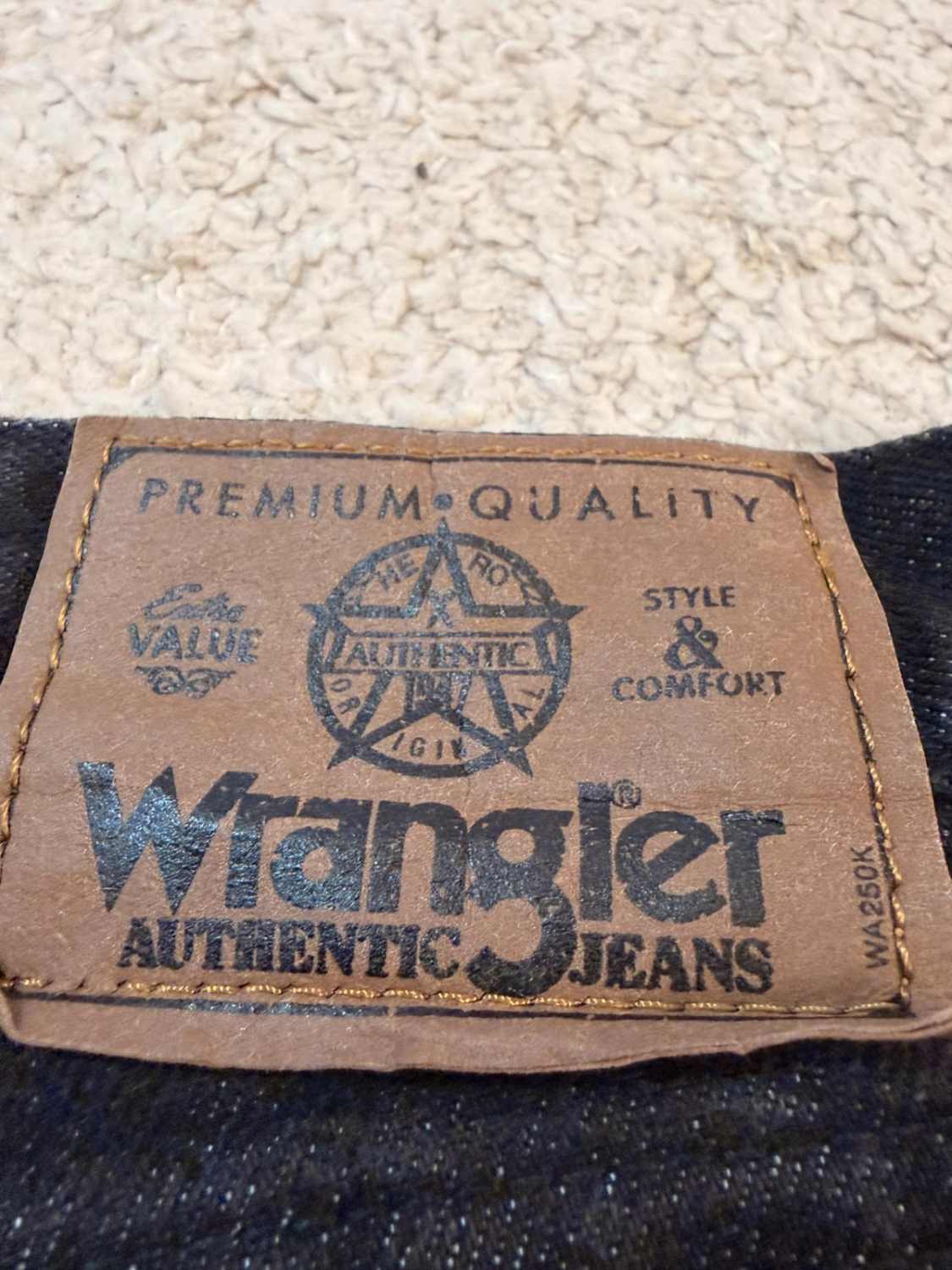Jeans Wrangler Premium Quality - Gris Foncé - Homme (W36)