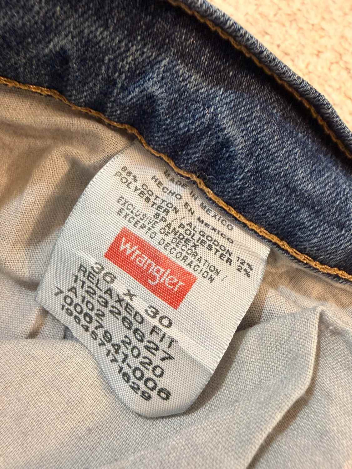 Jeans Wrangler Premium Quality - Bleu - Homme (W36L30)