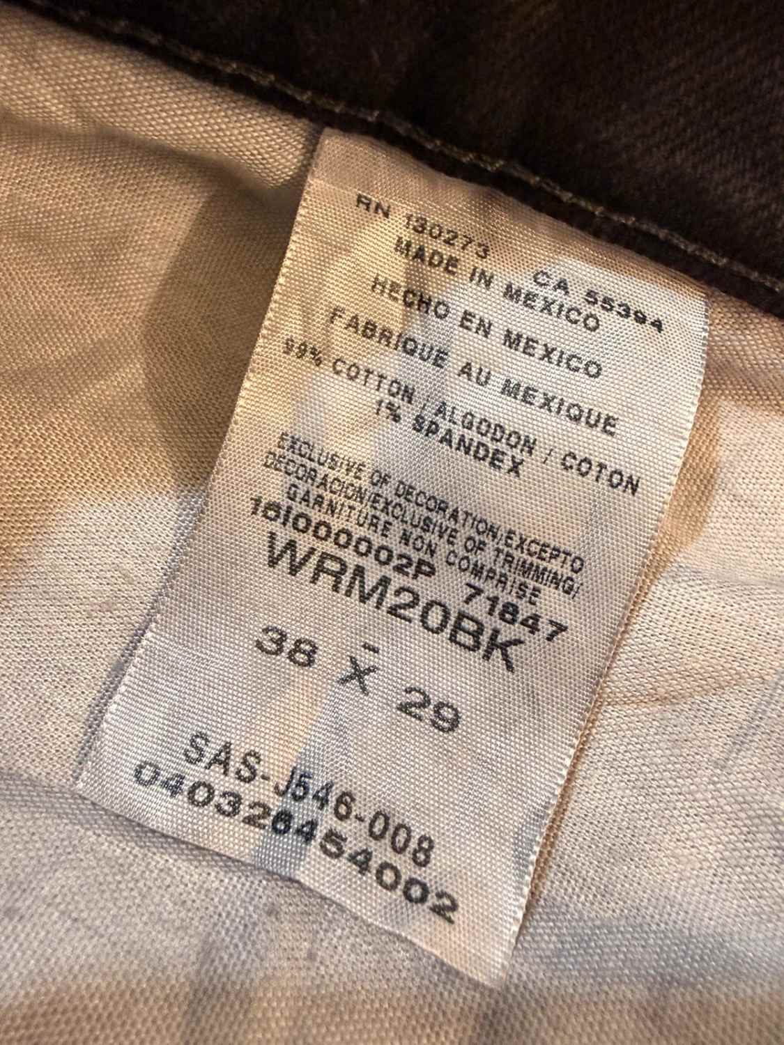 Jeans Wrangler Advanced Comfort - Noir - Homme (W38L29)