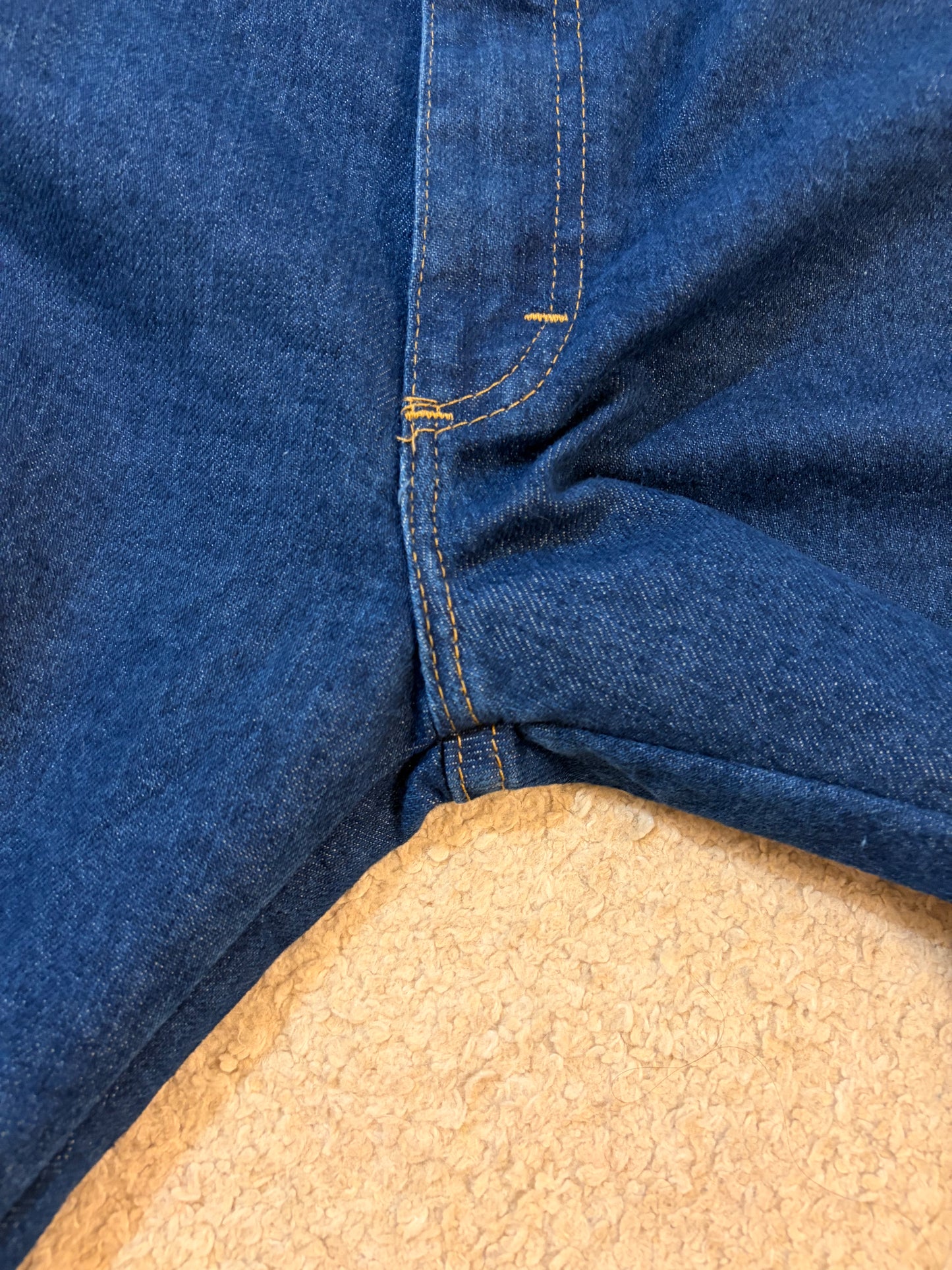 Jean Wrangler Premium Quality Bleu Foncé Straight Fit Coton/Polyester – Taille W36 L30 | Seconde Main