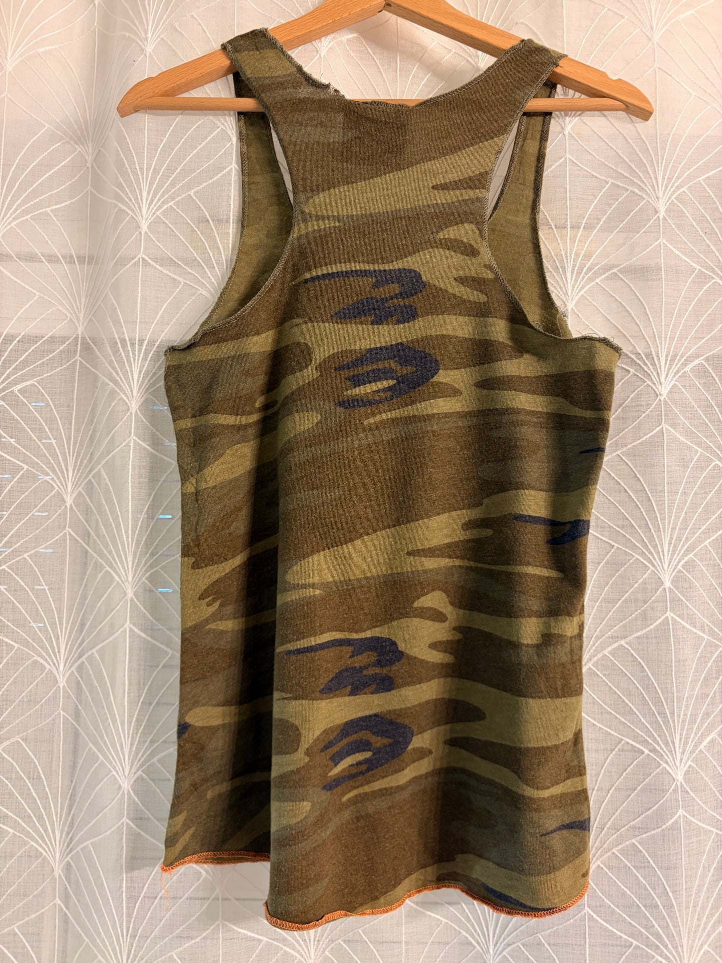 Débardeur Harley-Davidson Museum Camouflage Kaki/Orange – Femme – Taille S