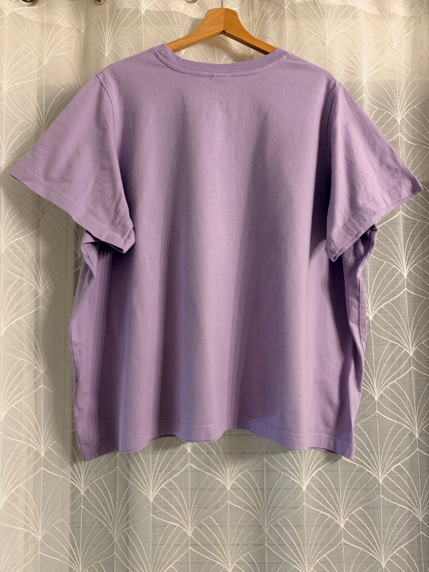T-shirt Walt Disney World Mickey Mouse Lilas/Violet Pastel Boxy – Mixte – Taille 2XL/3XL