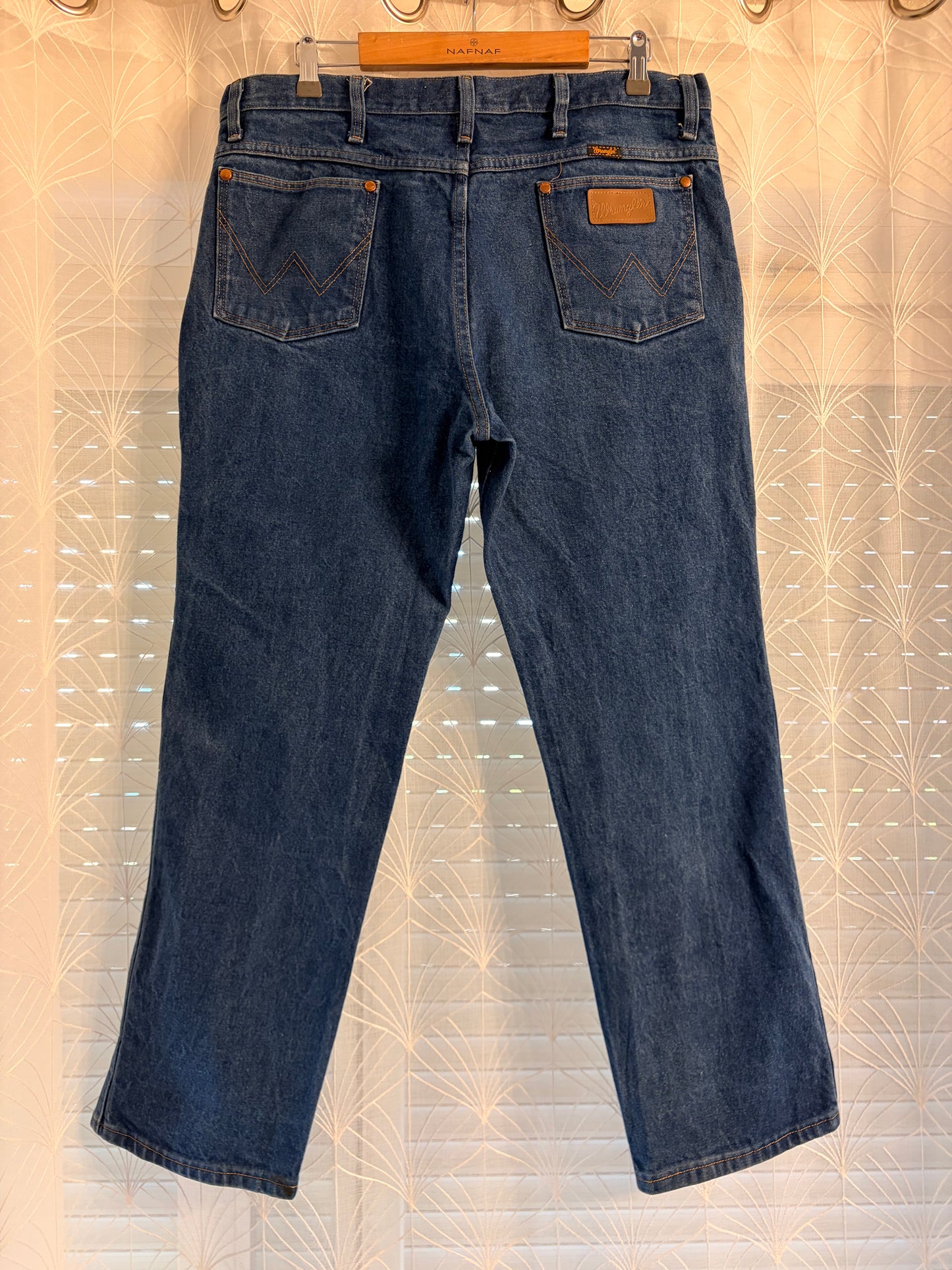 Jean Wrangler 936 Droit Bleu Medium Stonewash 100% Coton – Homme – Taille W36/L29