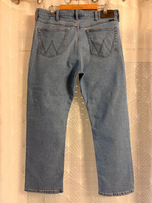 Jean Wrangler Regular Fit Stretch Bleu Clair – W38 L29