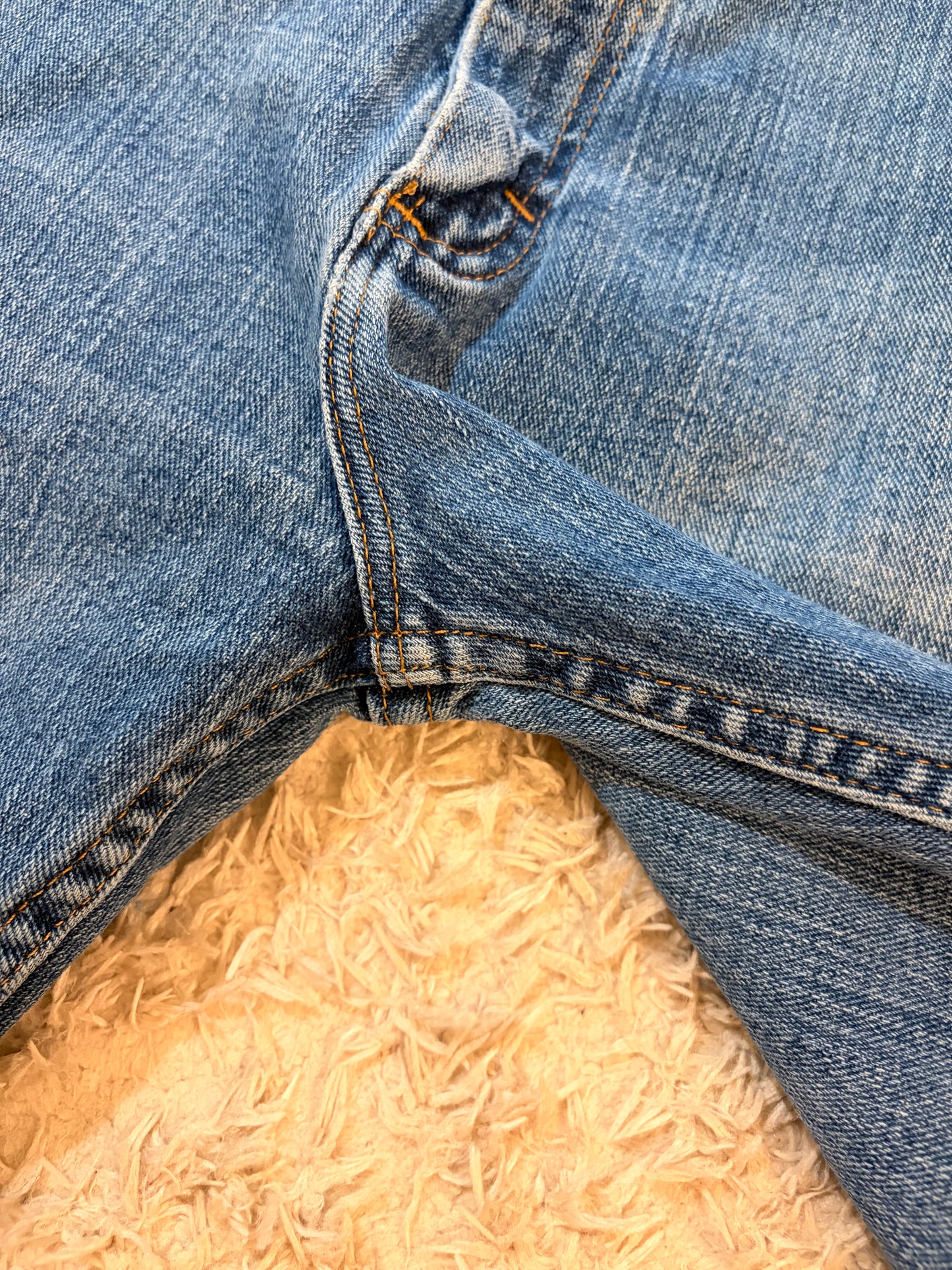 Jean Wrangler Authentics Regular Fit Bleu Stonewash W38/L29 99% Coton 1% Élasthanne Denim Stretch – Homme