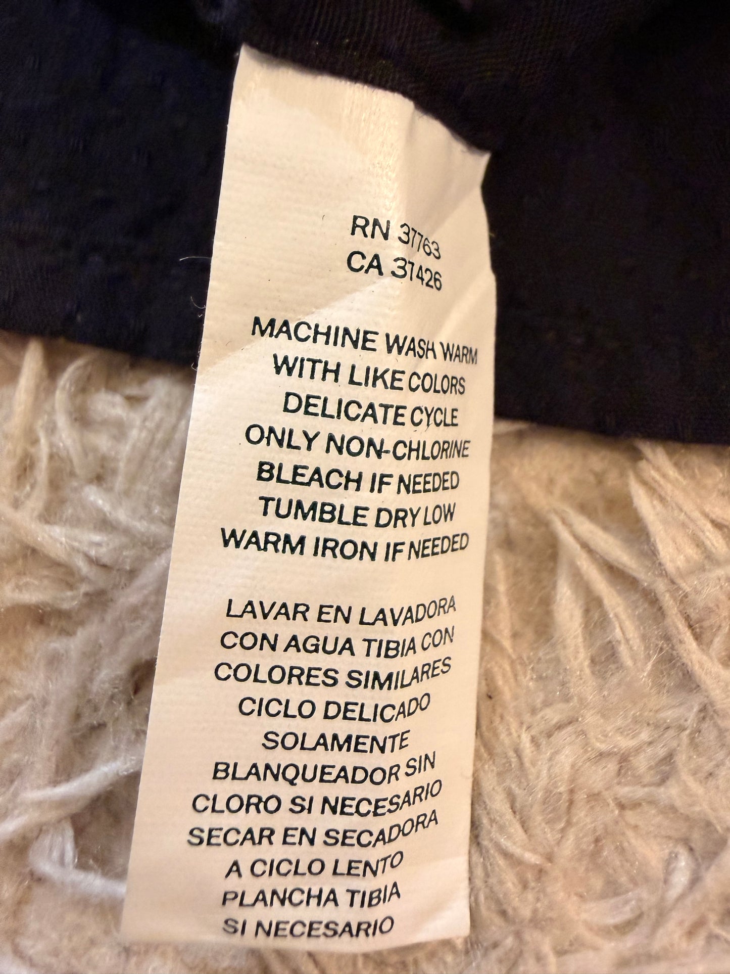 Chemise Perry Ellis Slim Fit Noire Manches Courtes Tissu Texturé Micro-Motifs – Homme – Taille XL
