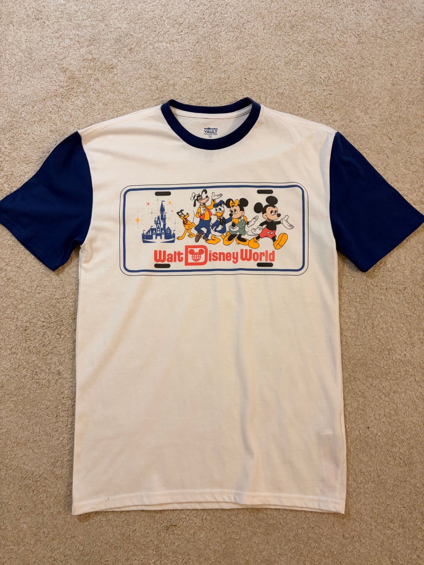 T-shirt Disney Vault Collection 50 Ans Walt Disney World – Taille XS | Seconde Main