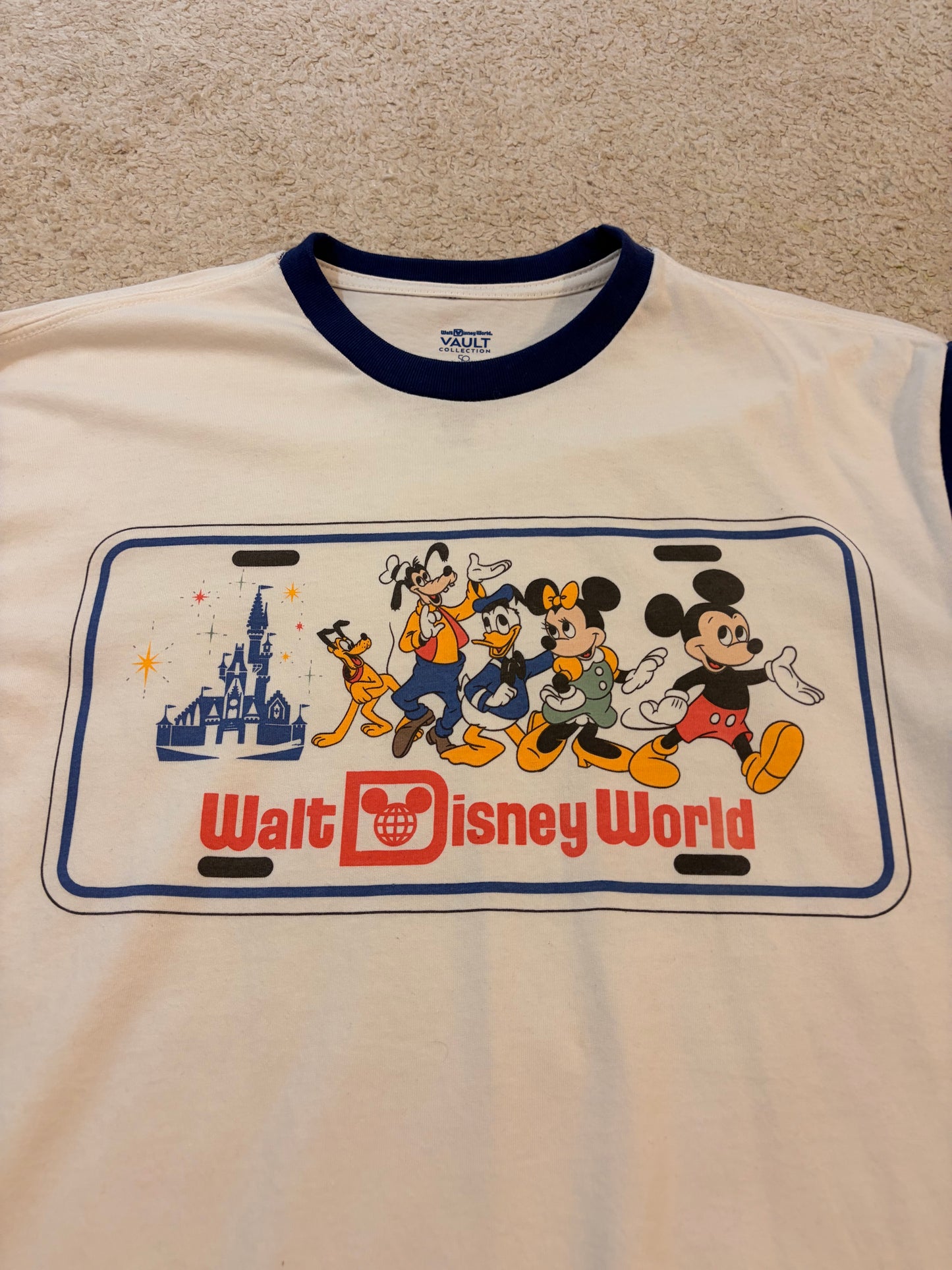T-shirt Disney Vault Collection 50 Ans Walt Disney World – Taille XS | Seconde Main