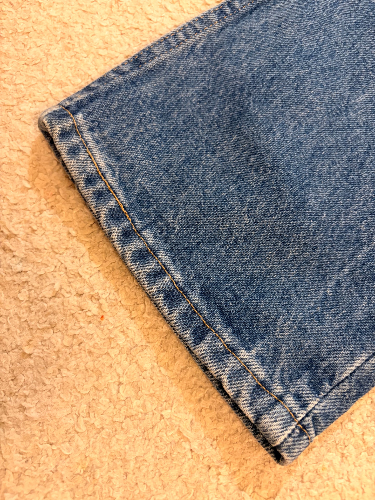 Jean Wrangler Regular Fit Coupe Droite Bleu Medium – W30 L30