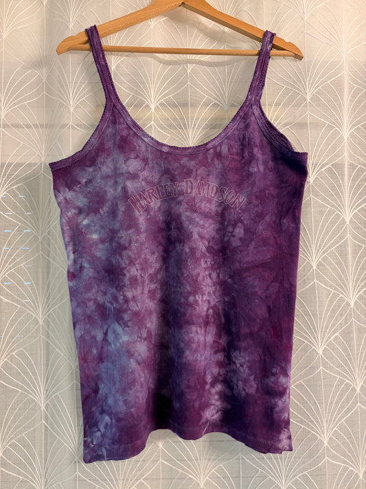Débardeur Harley-Davidson Tie-Dye Violet/Prune – Wichita KS – Femme – Taille XL