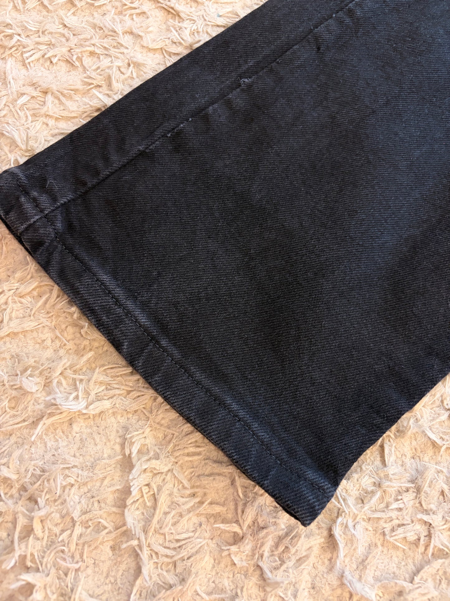 Jean Wrangler Relaxed Fit Noir Intense 99% Coton 1% Élasthanne Coupe Décontractée W34/L30 – Homme