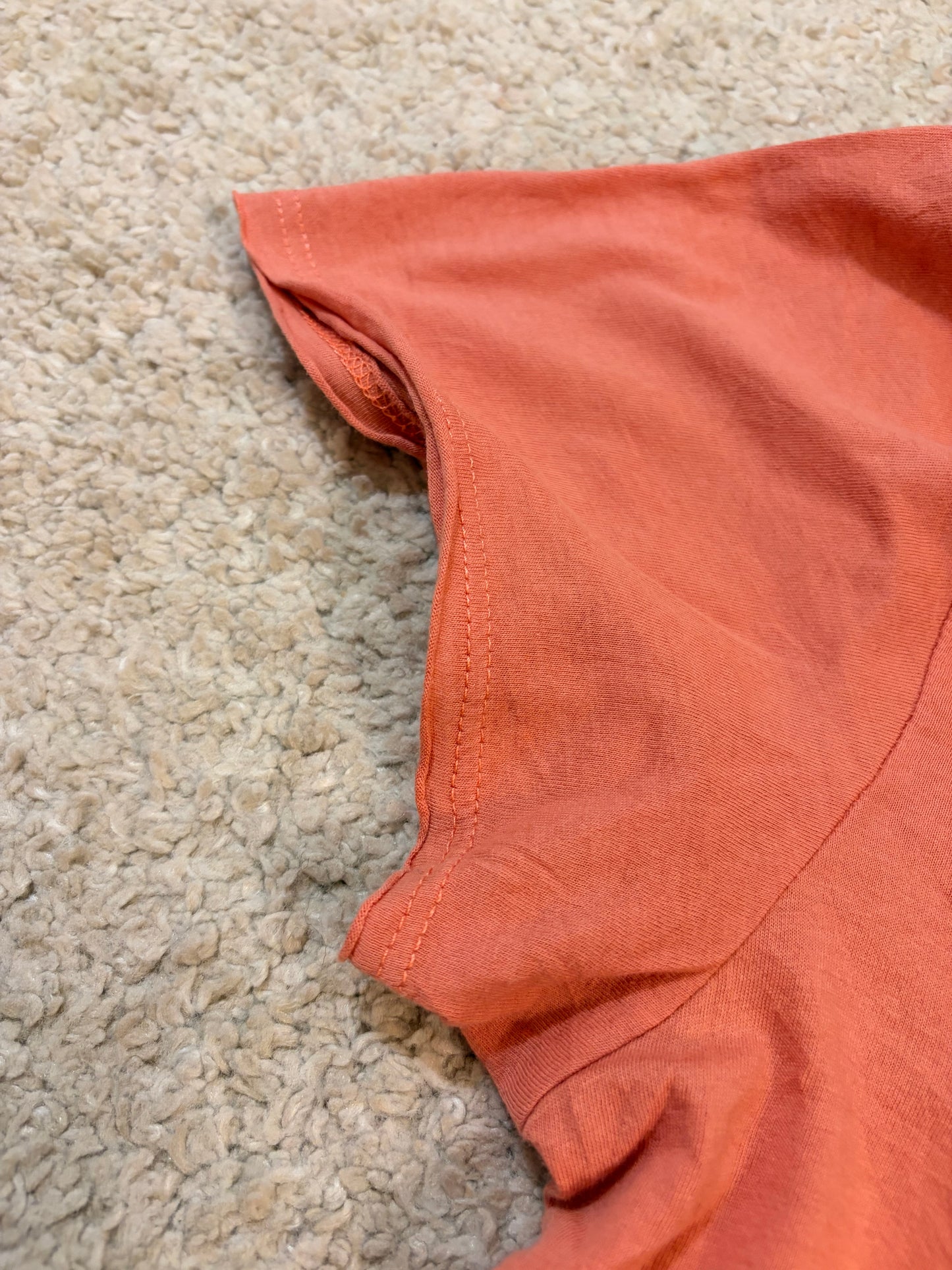 T-shirt Harley-Davidson Museum Corail/Orange Délavé – Femme – Taille S