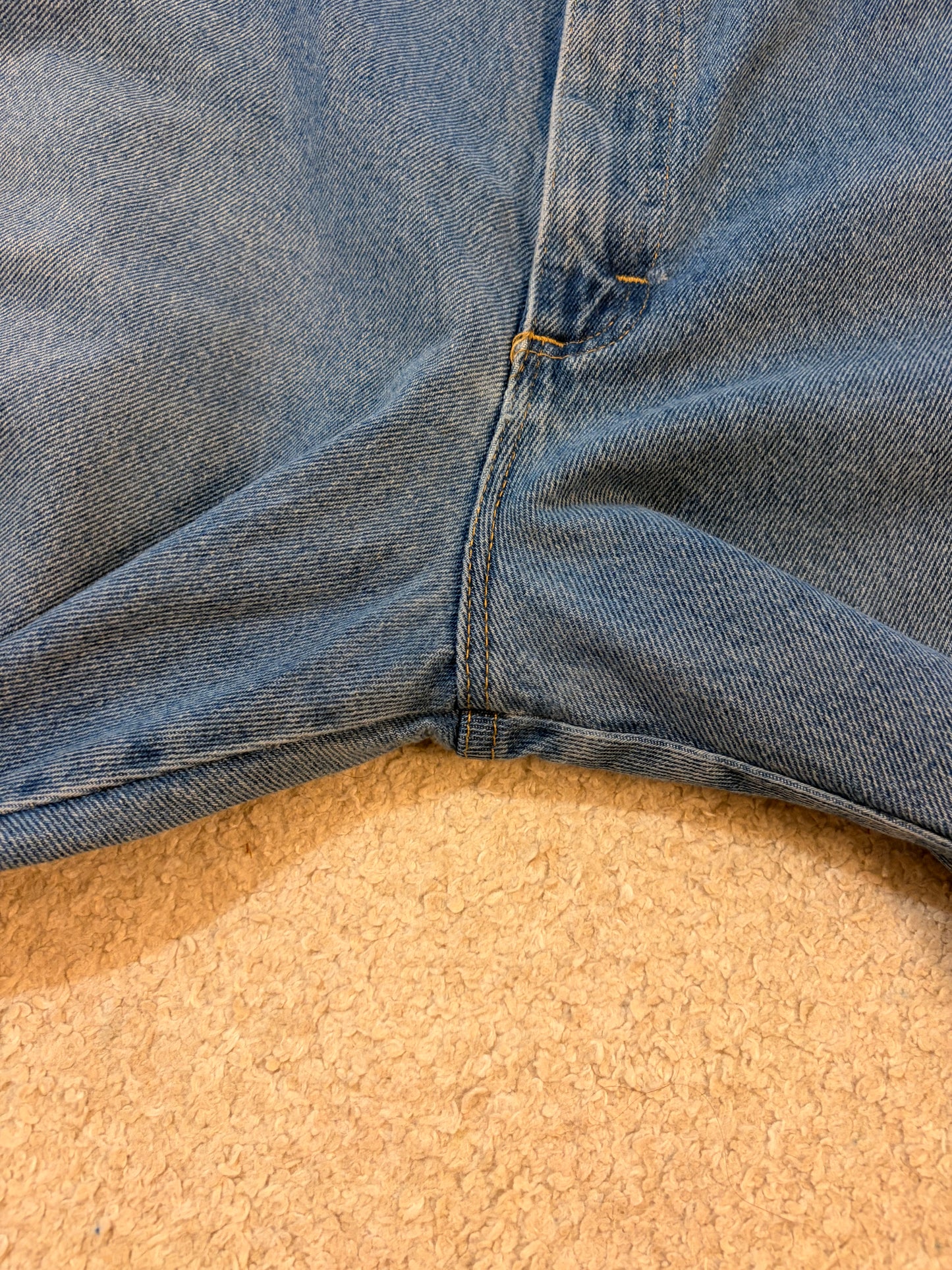 Jean Wrangler Blue Ridge Bleu Clair Straight Fit 100% Coton – Taille W42 L32 | Seconde Main