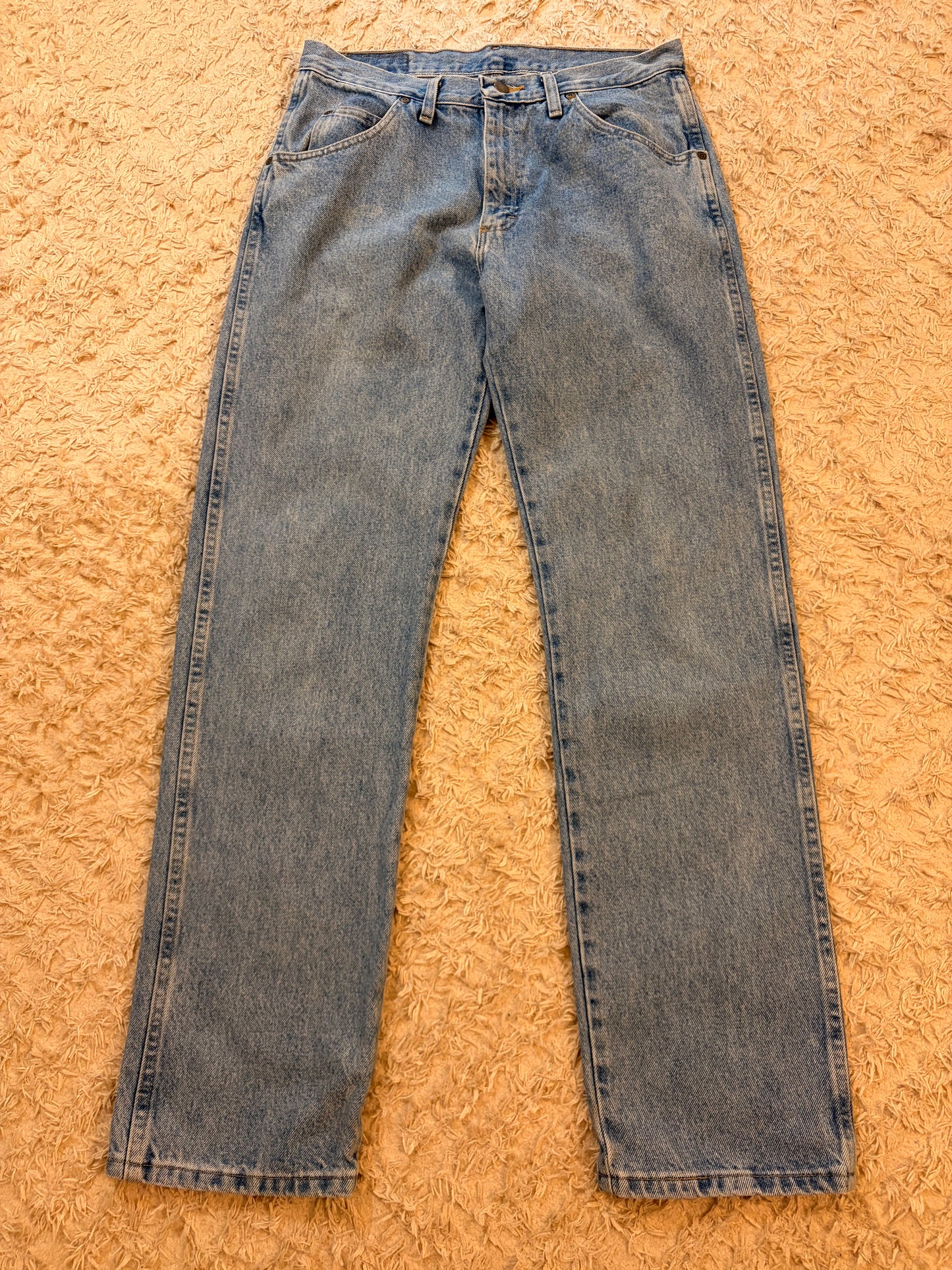 Jean Wrangler Five Star Premium Denim 96501SL Regular Fit Bleu Light Stonewash W31/L32 100% Coton Denim Lourd – Homme