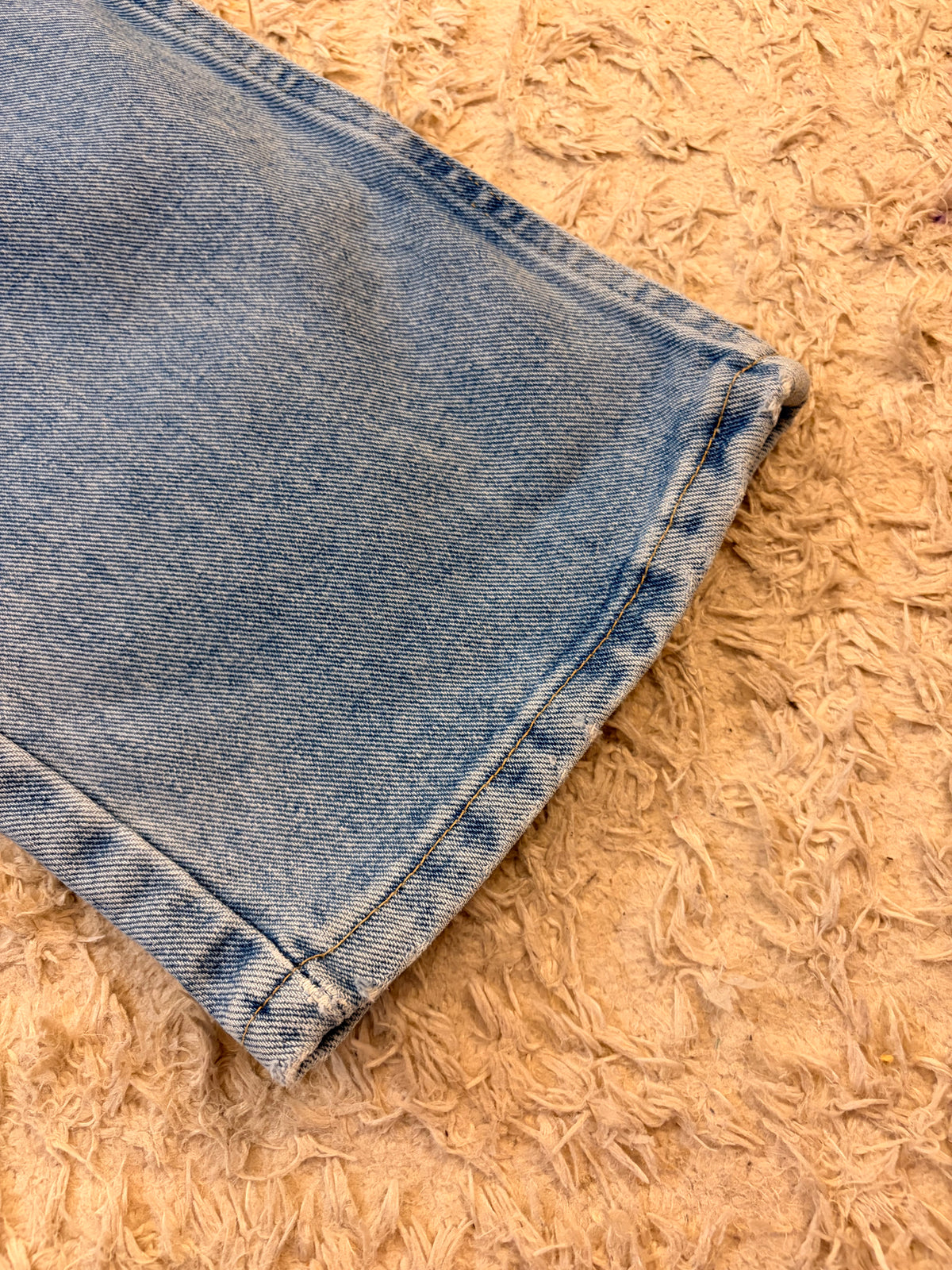 Jean Wrangler Rugged Wear Bleu Clair Délavé 100% Coton Regular Fit W40/L34 (FR 48-50 Grande Taille Longue) – Homme – Très Bon état