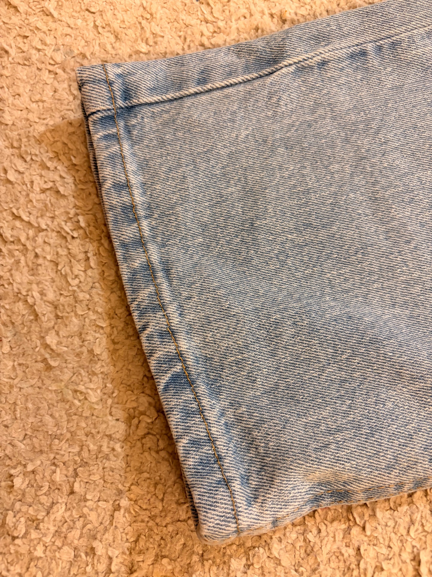 Jean Wrangler Premium Quality Bleu Clair Stretch Straight Fit – Taille W38 L32 | Seconde Main