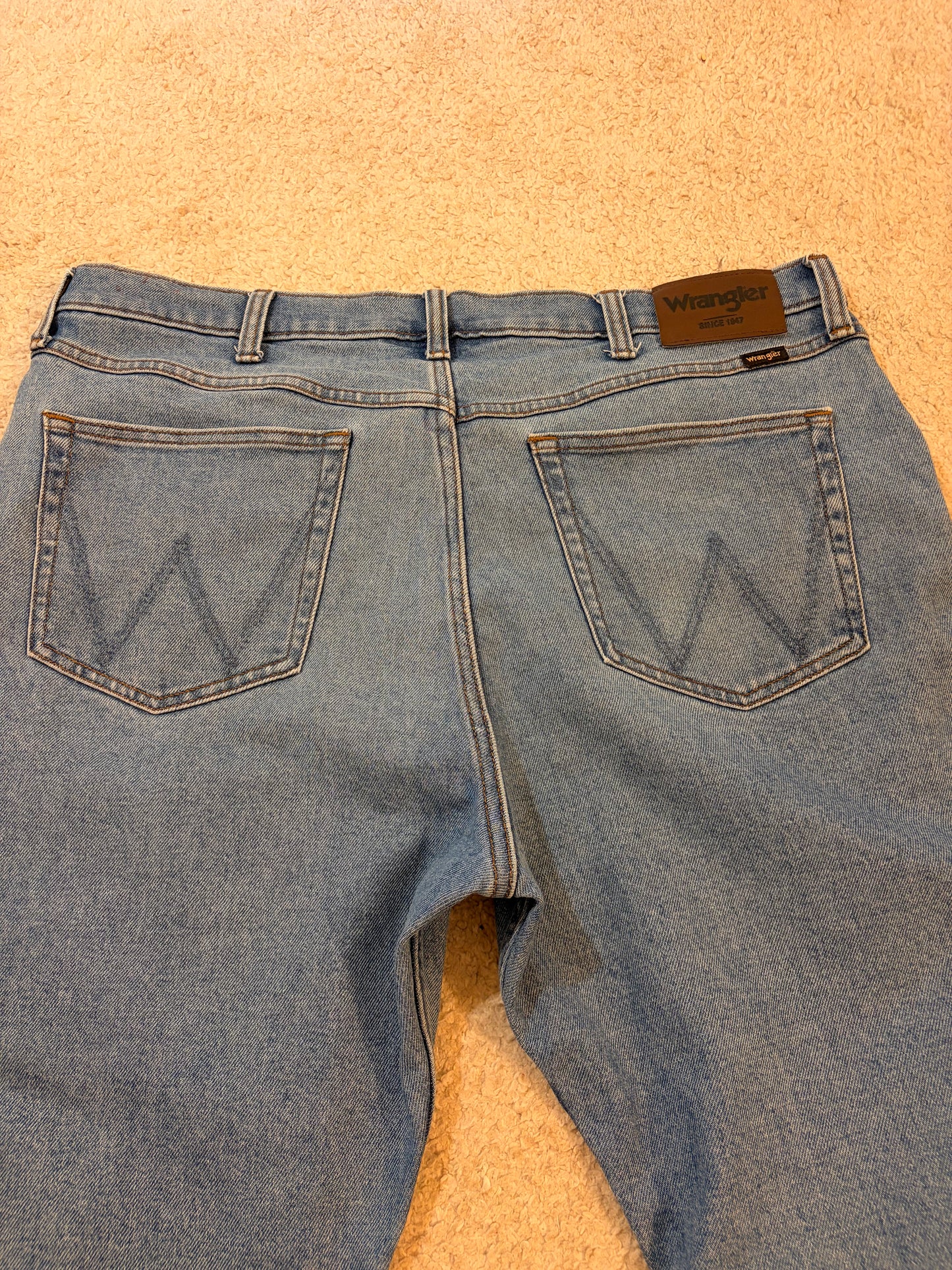 Jean Wrangler Regular Fit Stretch Bleu Clair – W38 L29