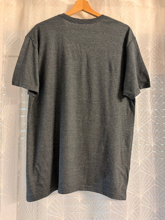 T-shirt Disney Mickey Mouse Classic Gris Anthracite Vintage – Taille L | Seconde Main