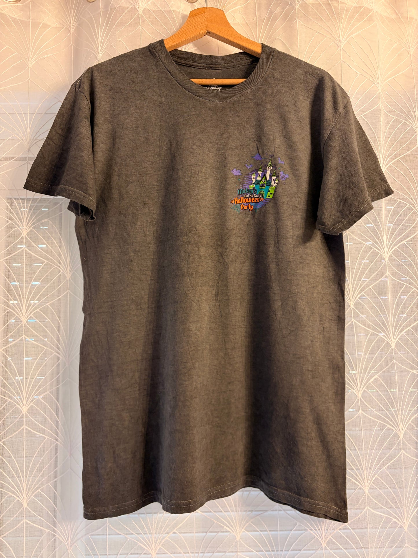 T-shirt Disney Halloween Magic Kingdom 2023 Mickey Vampire – Gris Anthracite – Taille M