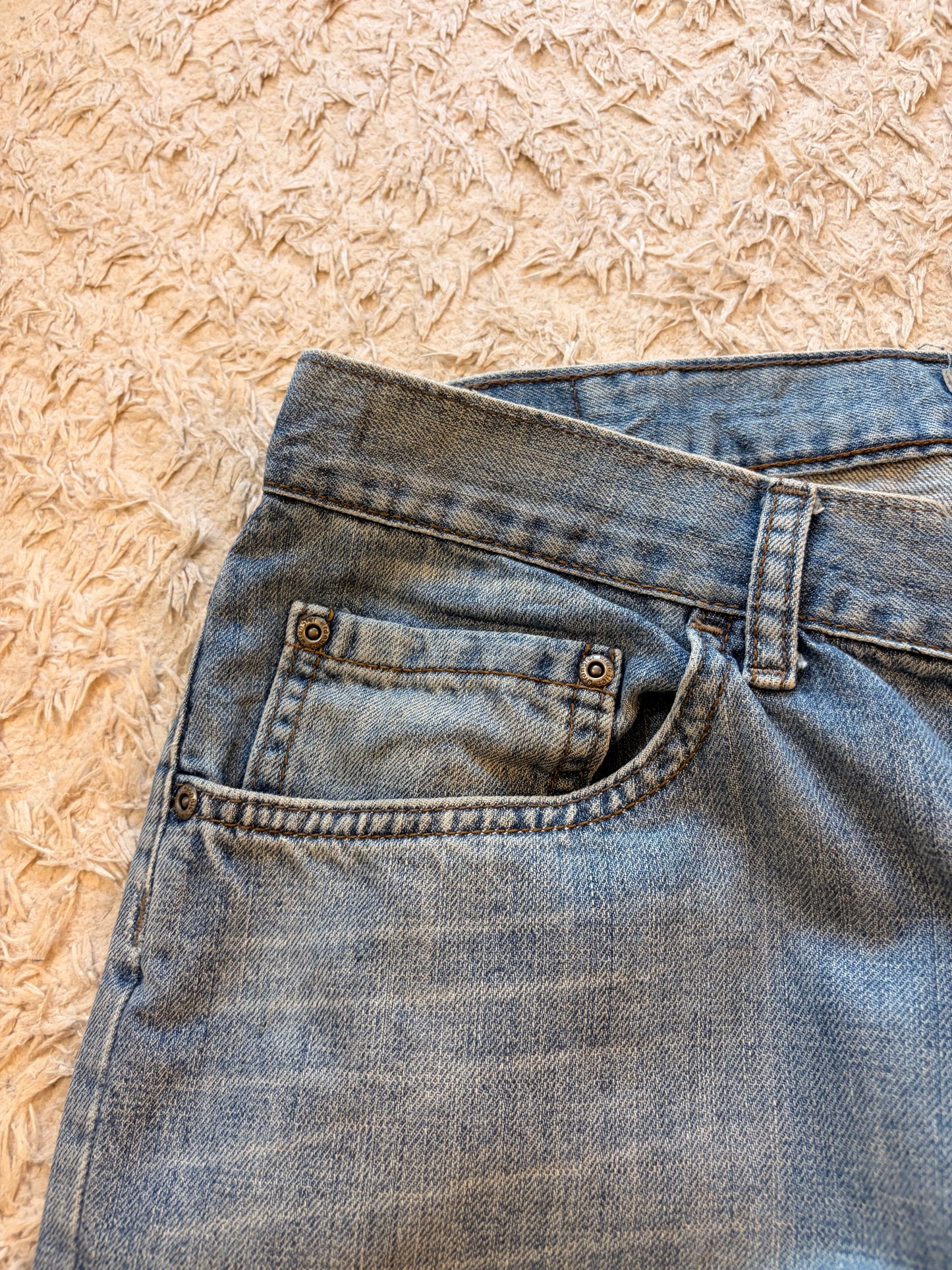 Jean Wrangler Jeans Co Relaxed Bootcut Bleu Délavé 100% Coton – Homme – Taille W36/L30 (46)