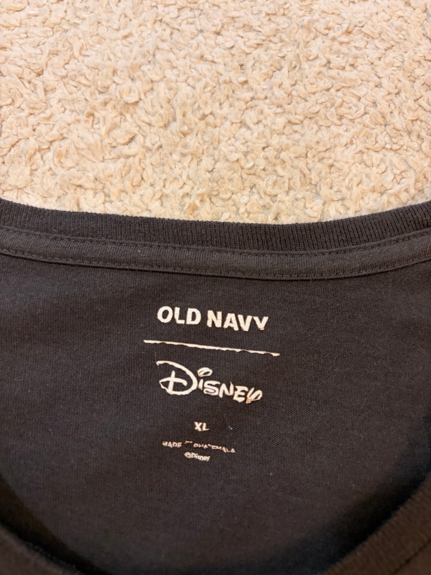 T-shirt Old Navy x Disney Mickey Mouse Noir – Taille XL | Seconde Main