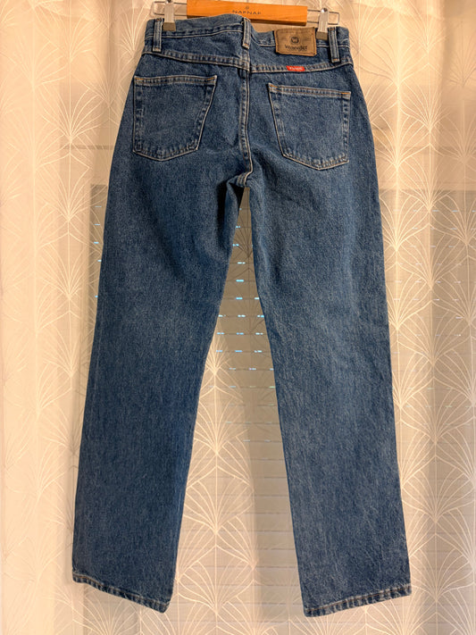 Jean Wrangler Regular Fit Coupe Droite Bleu Medium – W30 L30