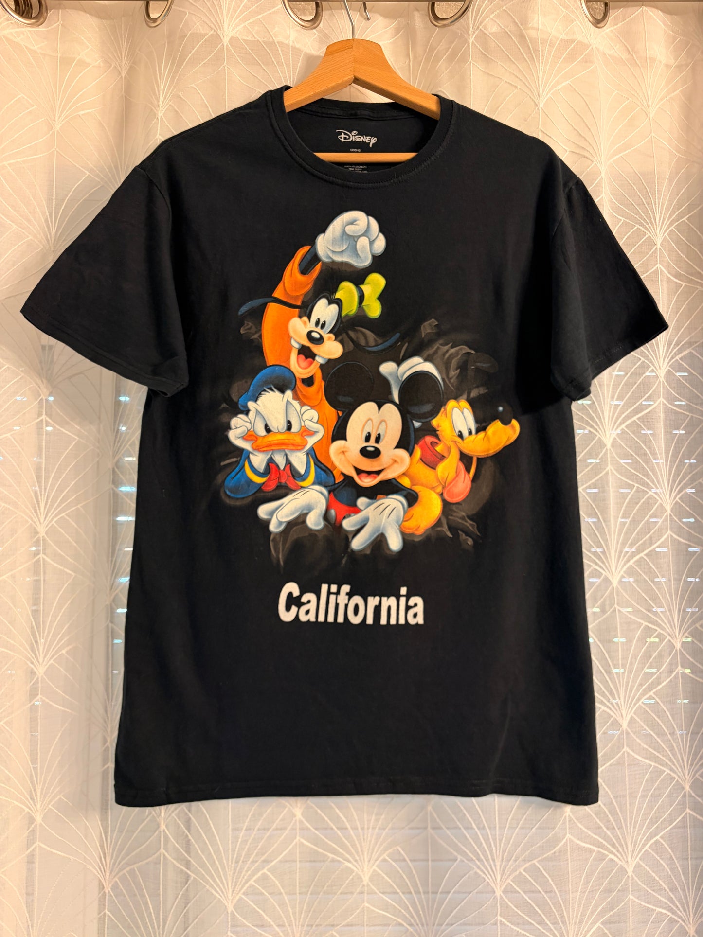 T-shirt Disneyland Resort California Mickey & Friends Noir – Taille M | Seconde Main
