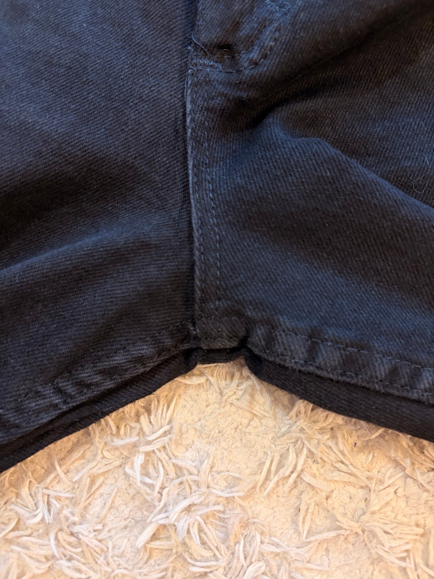 Jean Wrangler Relaxed Fit Noir Intense 99% Coton 1% Élasthanne Coupe Décontractée W34/L30 – Homme