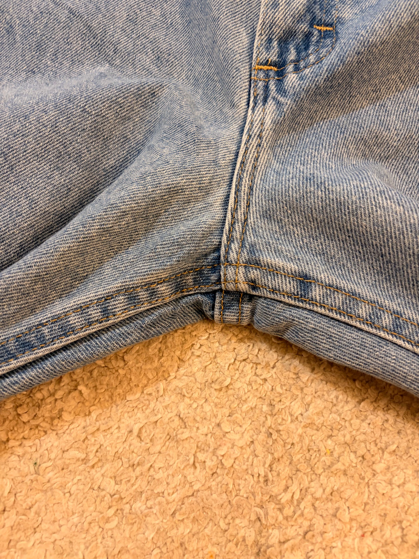 Jean Wrangler Premium Quality Bleu Clair Straight Fit 100% Coton – Taille W40 L32 | Seconde Main