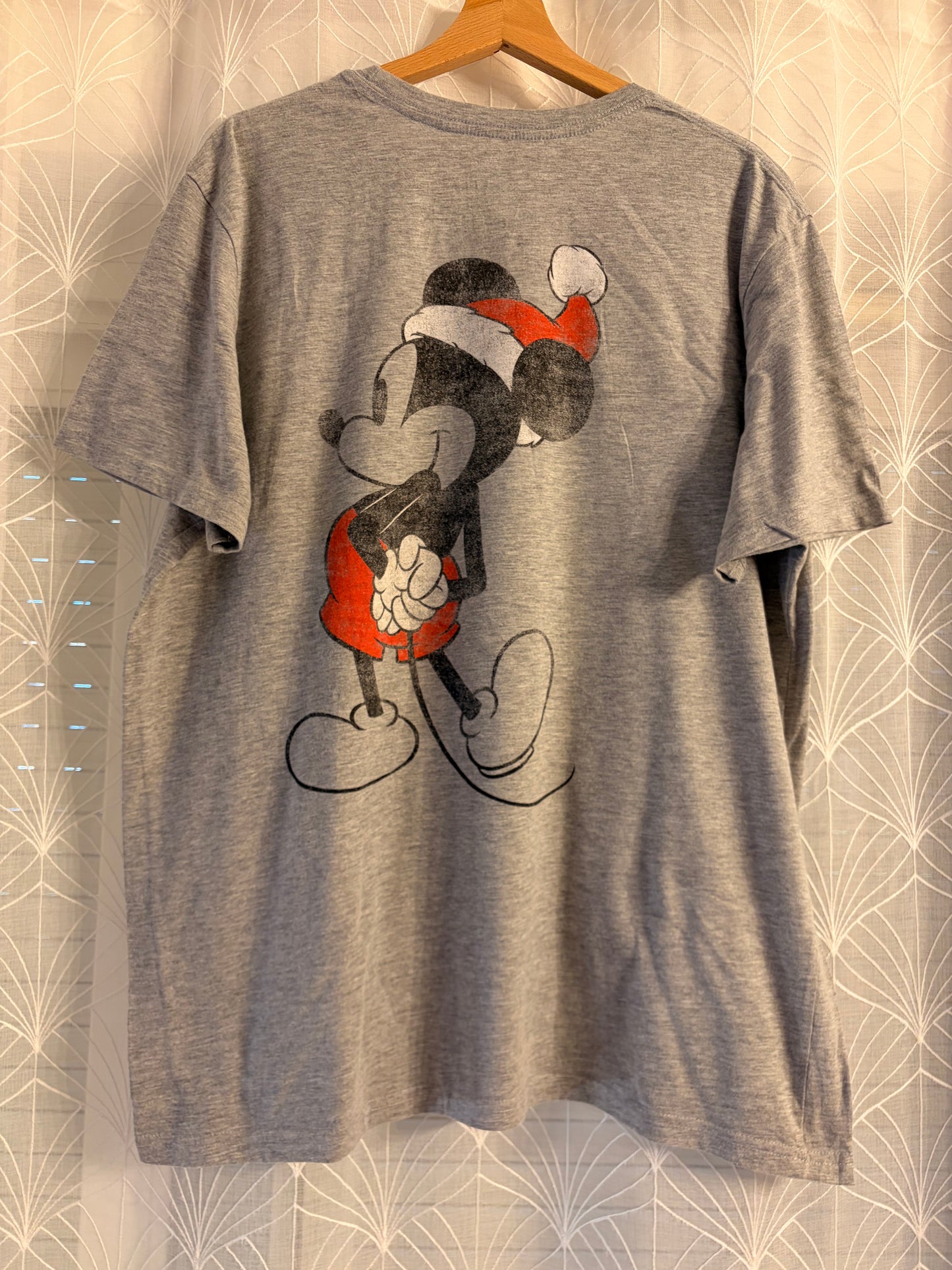 T-shirt Disney Mickey Mouse Gris Chiné Grande Taille – Taille XXL/2X | Seconde Main