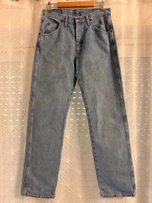 Jean Wrangler Five Star Premium Denim 96501SL Regular Fit Bleu Light Stonewash W31/L32 100% Coton Denim Lourd – Homme