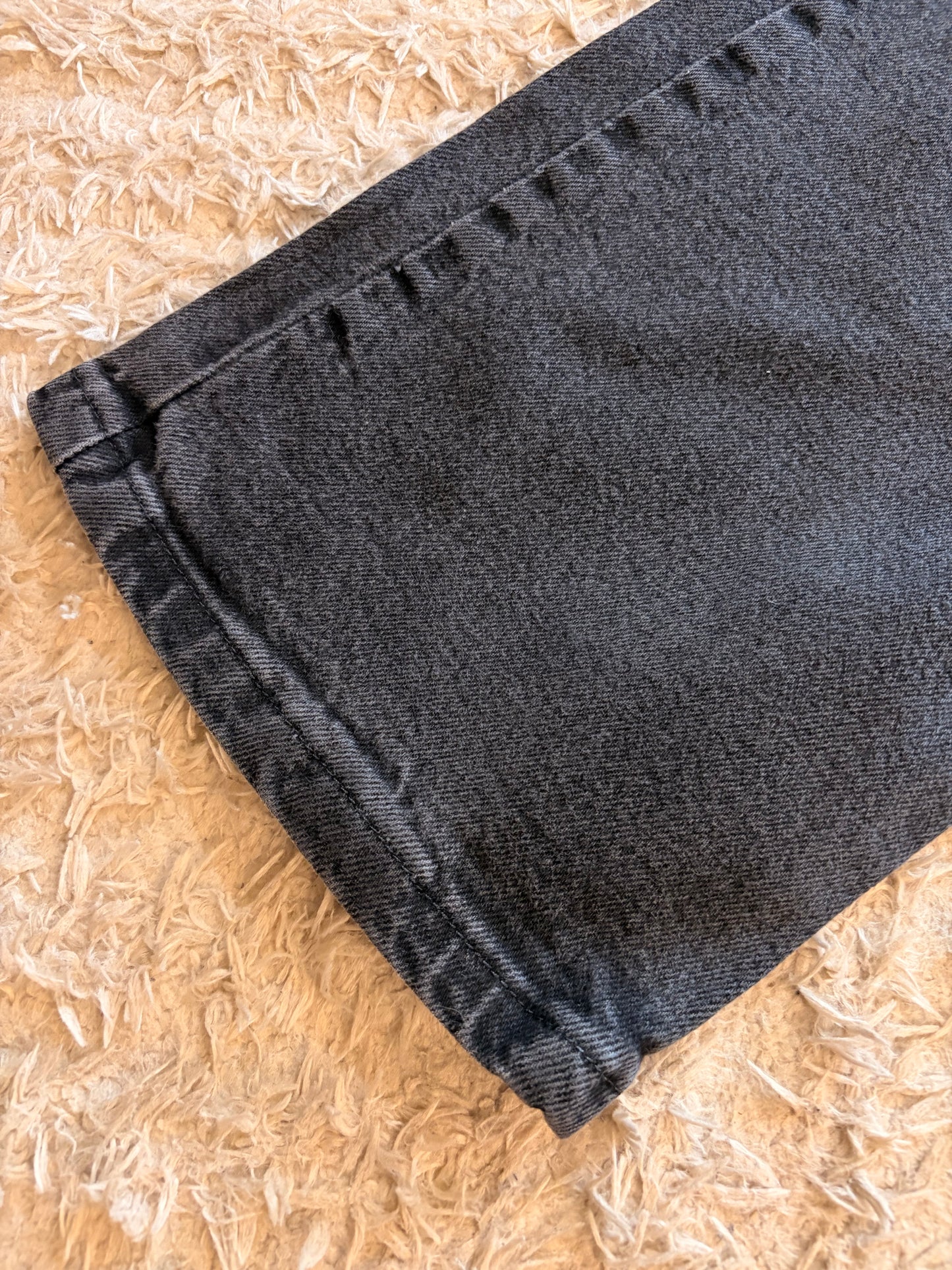 Jean Wrangler Premium Quality Droit Noir Délavé Stretch 99% Coton – Homme – Taille W38/L32