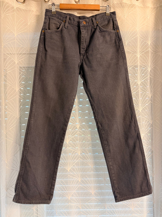 Jean Wrangler Regular Fit Coupe Droite Gris Anthracite – W31 L30