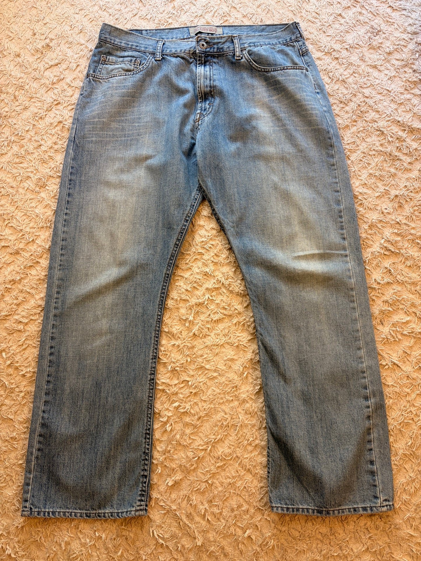 Jean Wrangler Jeans Co Relaxed Bootcut Bleu Délavé 100% Coton – Homme – Taille W36/L30 (46)