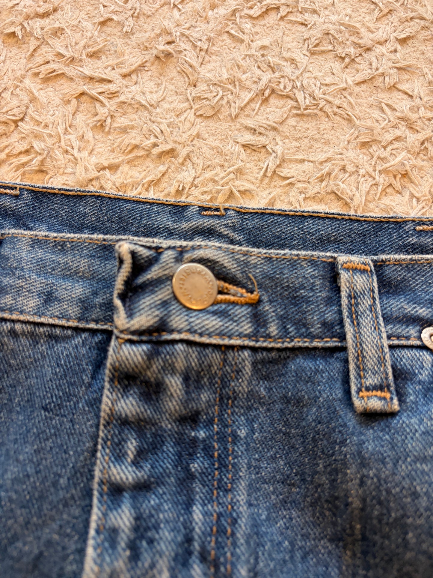 Jean Wrangler Silver Edition Droit Bleu Medium Délavé 100% Coton – Homme – Taille W38/L30