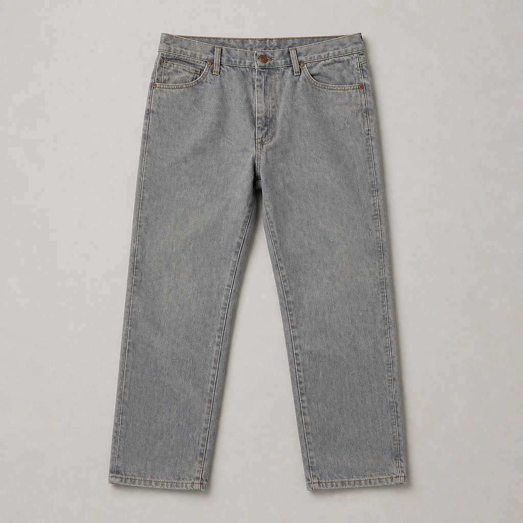 Jean Wrangler Cowboy Cut droit bleu clair délavé 100% coton – Homme – Taille W36 L32 | Mode Seconde