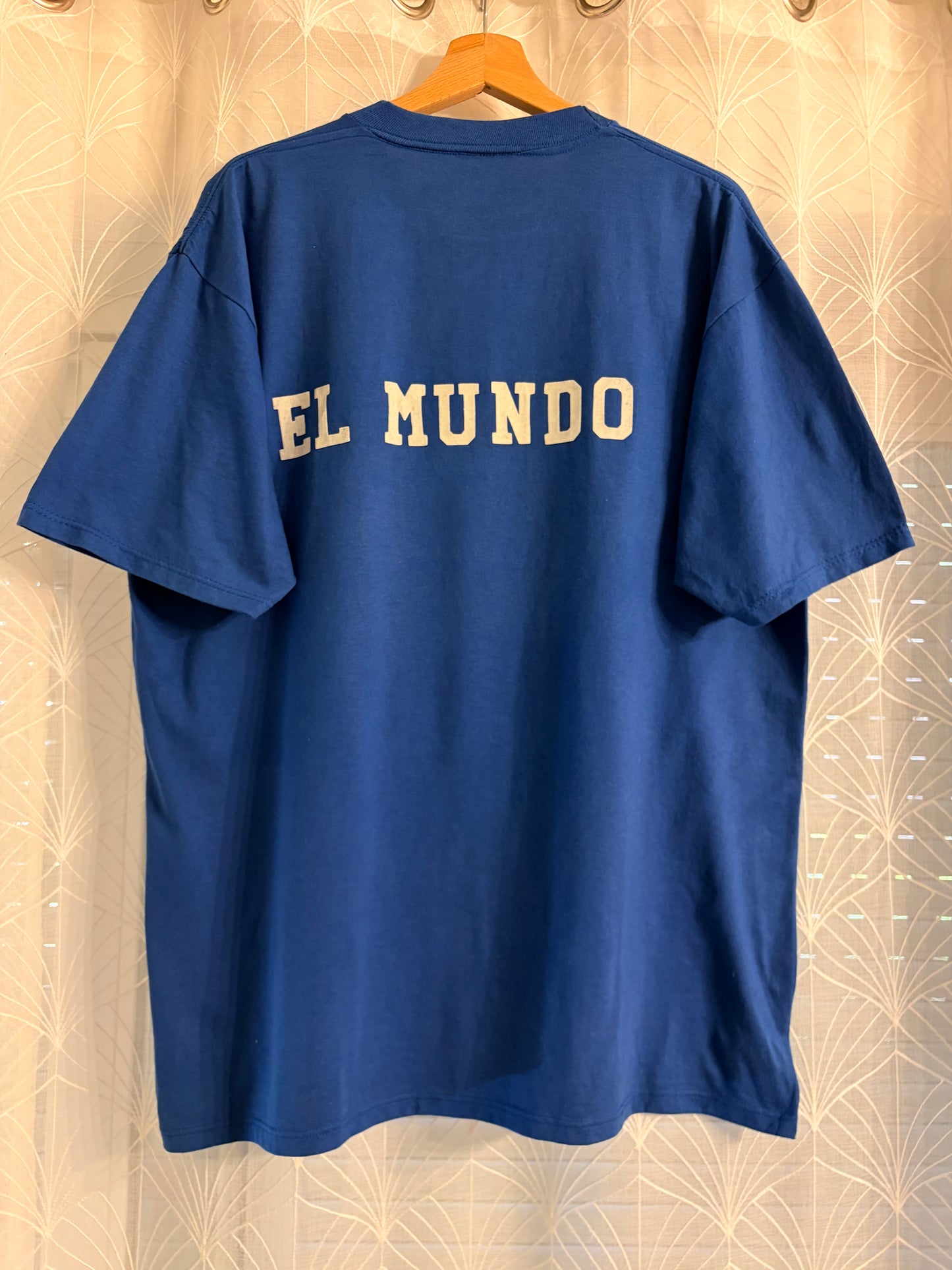 T-shirt Disney Mickey Las Vegas Bleu – Taille XL | Seconde Main