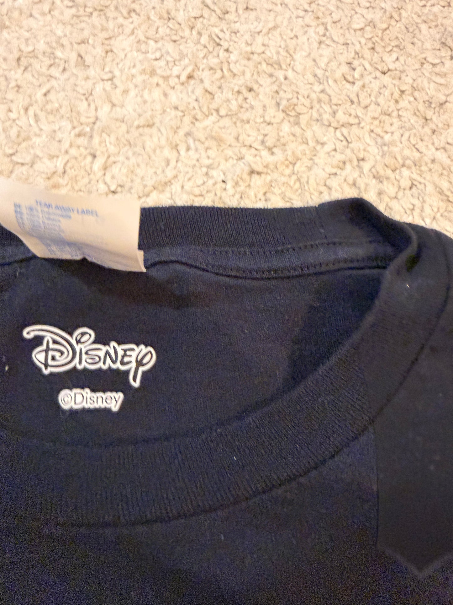 T-shirt Manches Longues Disney Mickey Mouse Noir – Taille L