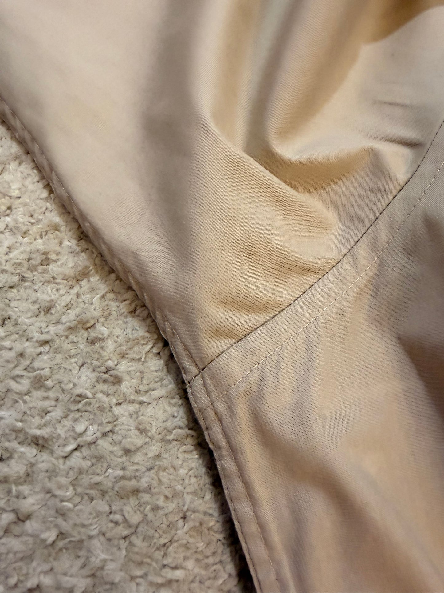 Chemise Pierre Cardin Beige Manches Longues Grande Taille – Homme – Taille 17½ (XXL/3XL)